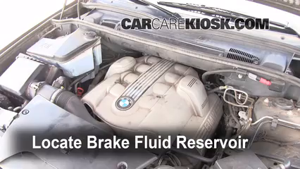 2006 BMW X5 4.4i 4.4L V8 Brake Fluid Add Fluid